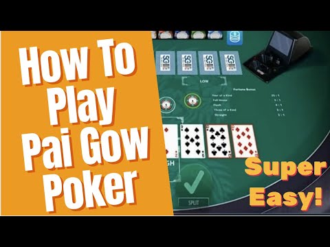Play Pai Gow Poker Online (2022) - Rules, Strategy & Glossary